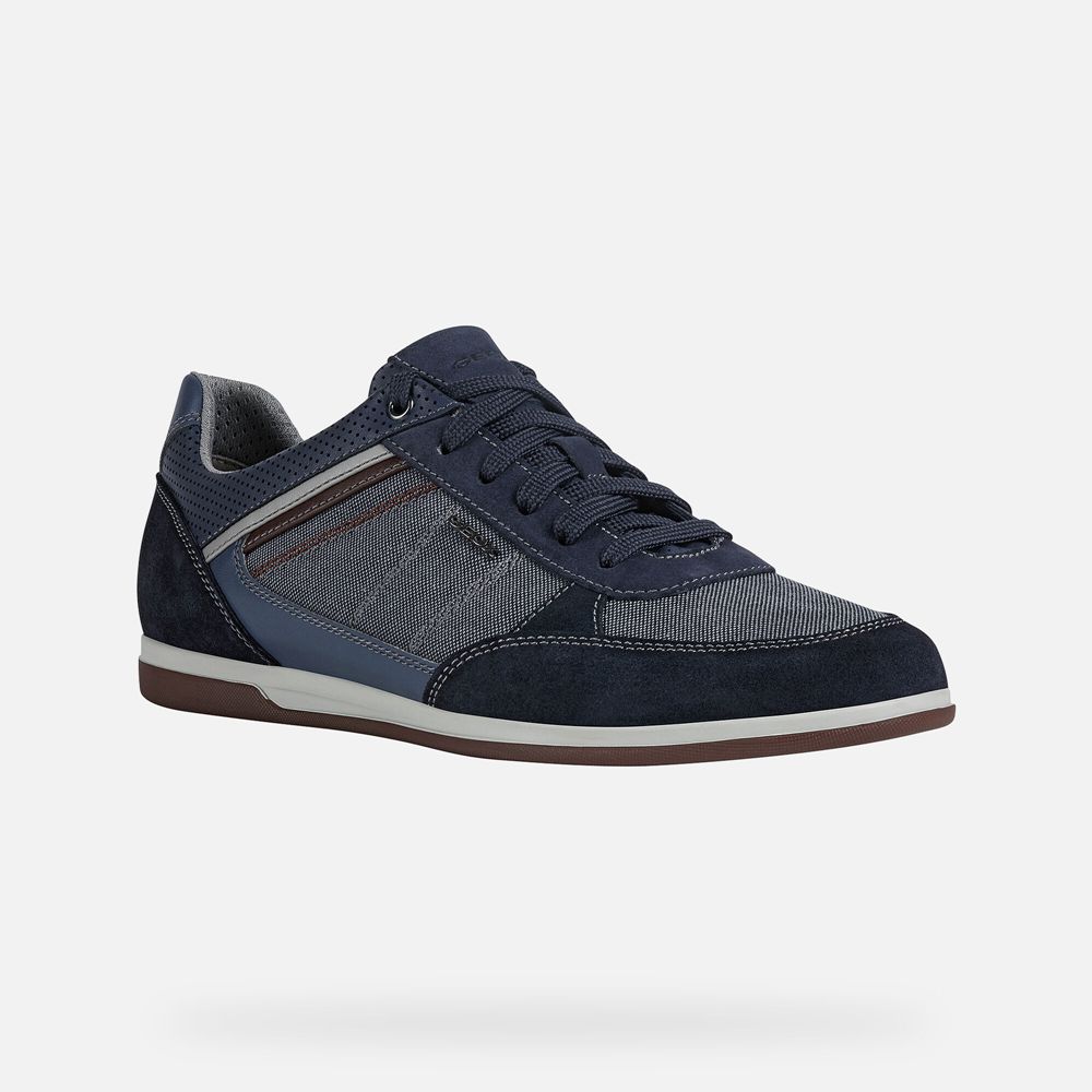 Tenis Geox Homem Azul Marinho - Renan - JOAMP5709